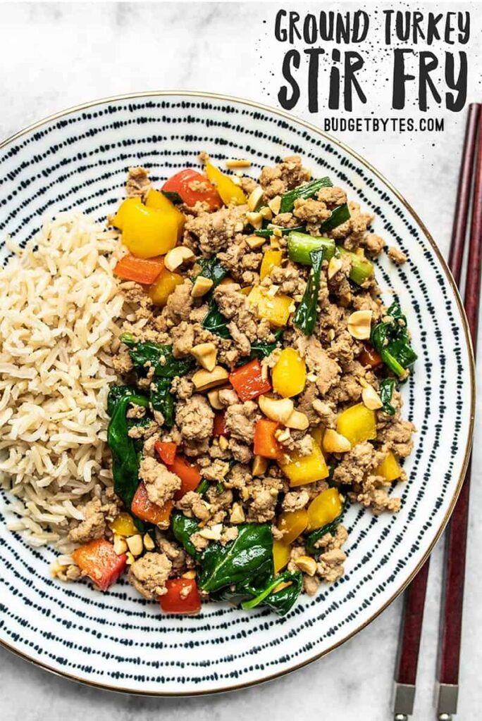 Ground Turkey Stir Fry Budget Bytes