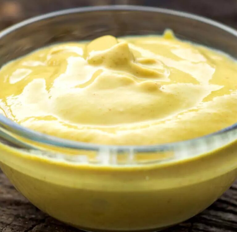 Creamy mustard sauce 1