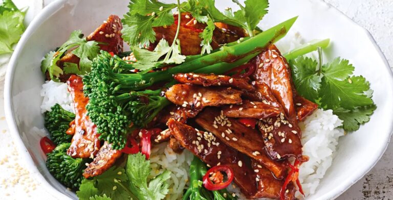 Char siu beef with broccolini Recipe 1