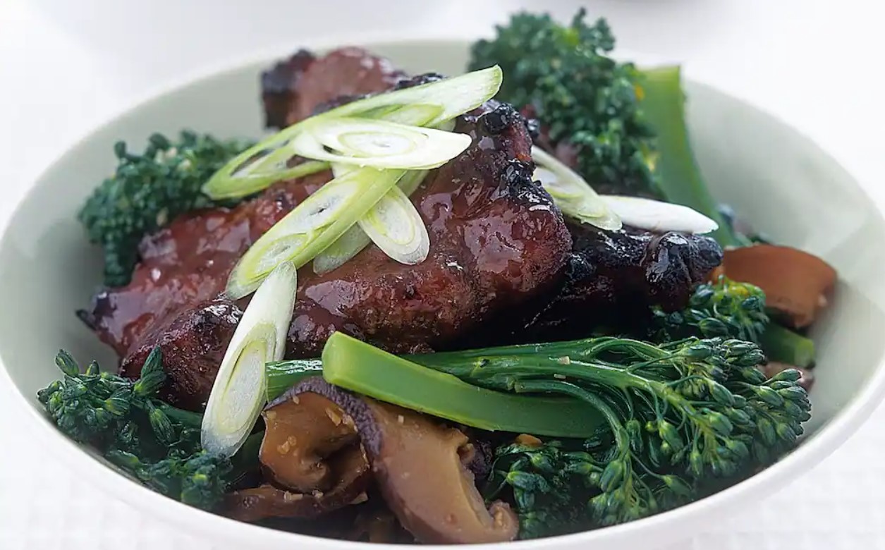 Char siu beef with broccolini Recipe 3