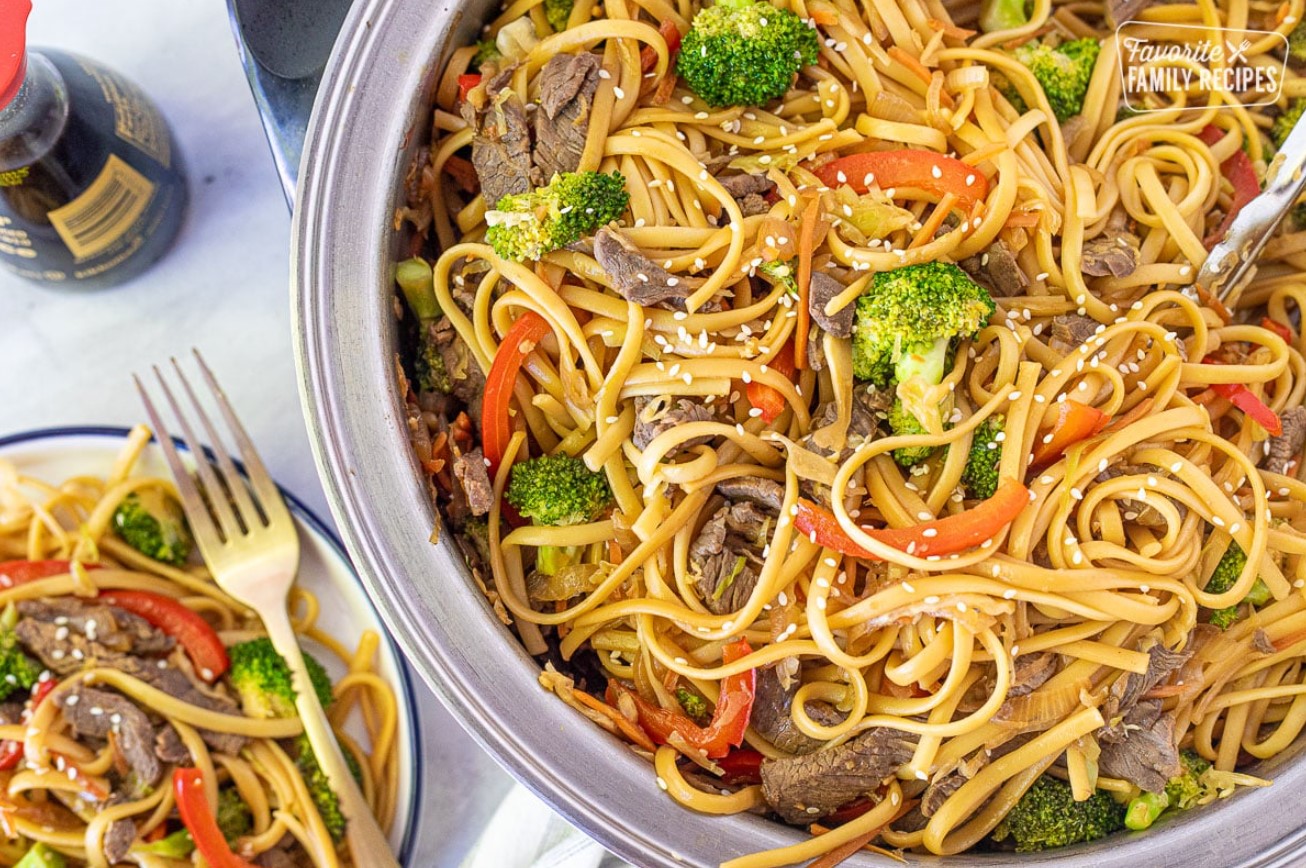 Stir-Fried Beef and Noodles Recipe 1