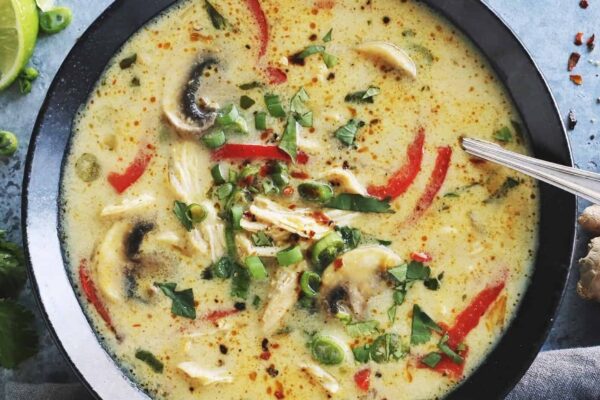 Thai Coconut Curry Soup Recipe 1