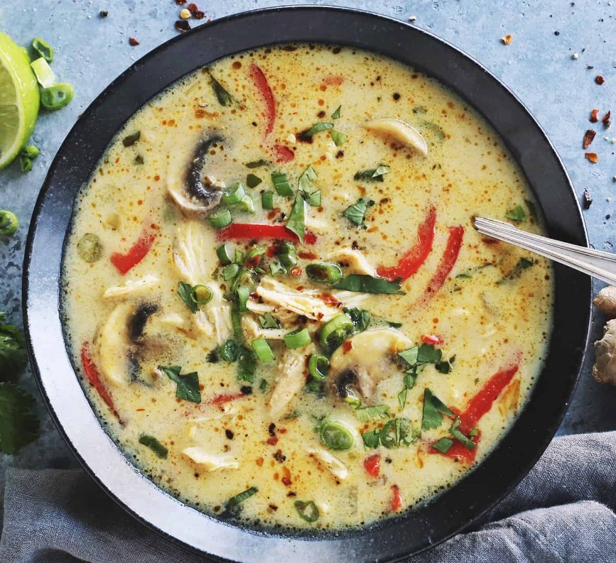 Thai Coconut Curry Soup Recipe 1