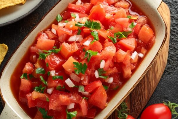 Chunky Tomato Salsa Sauce Use&Recipe 2