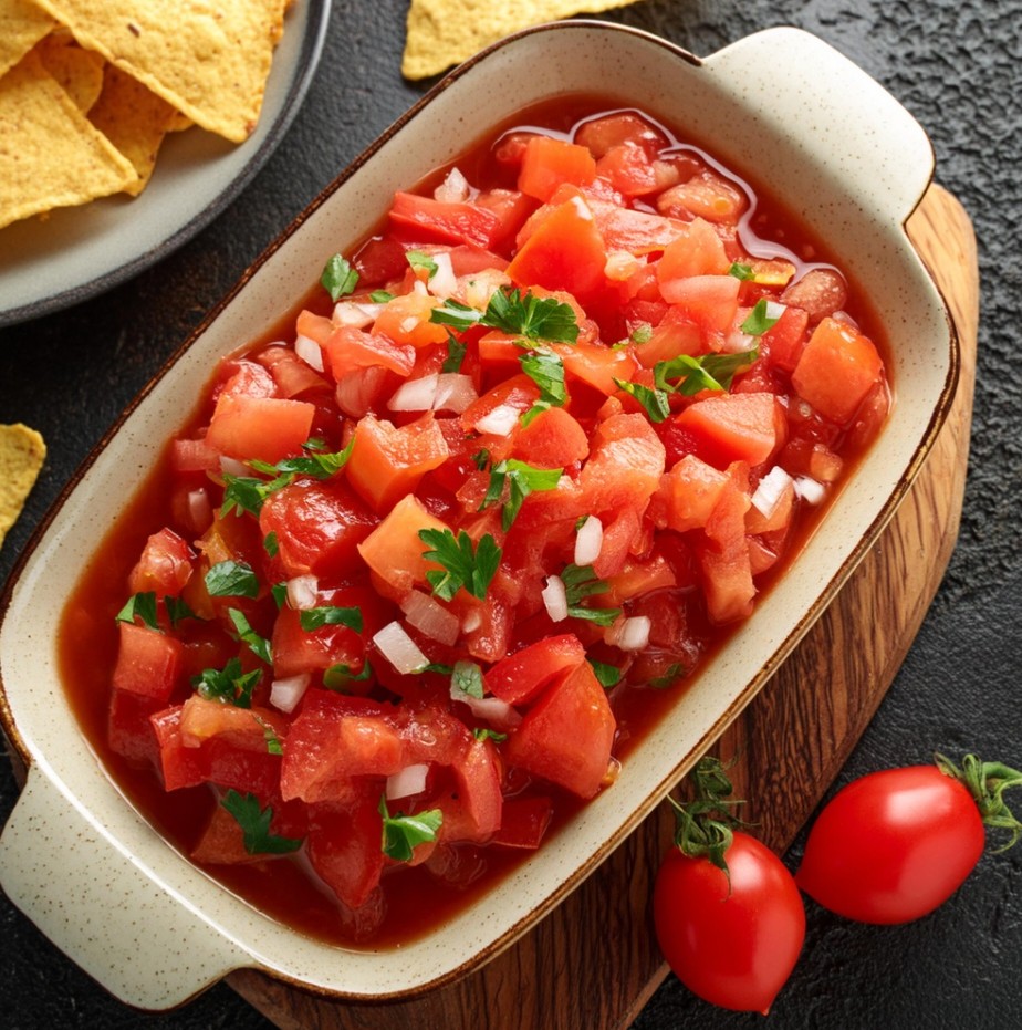 Chunky Tomato Salsa Sauce Use&Recipe 2