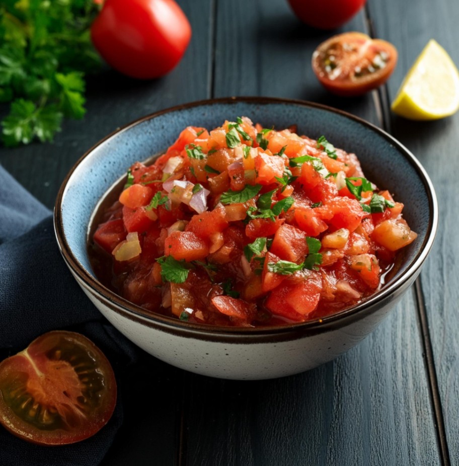 Chunky Tomato Salsa Sauce Use&Recipe 3