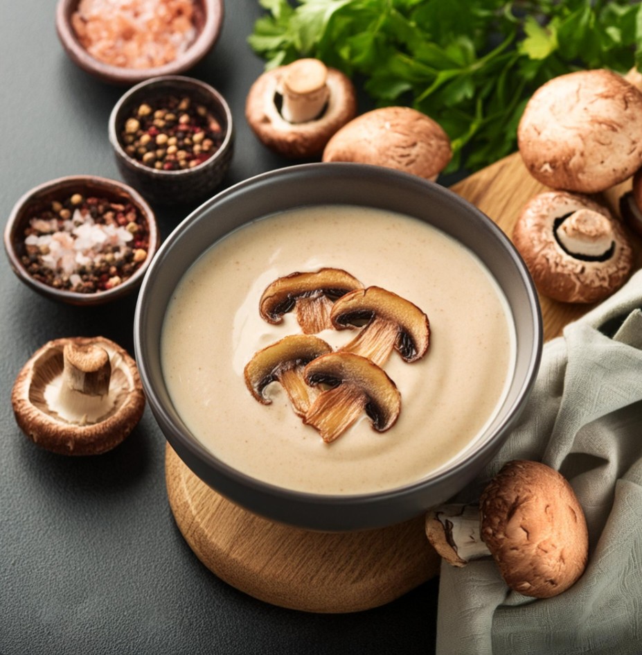 Cream of Mushroom Soup Recipe 3