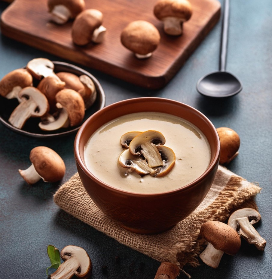 Cream of Mushroom Soup Recipe 4